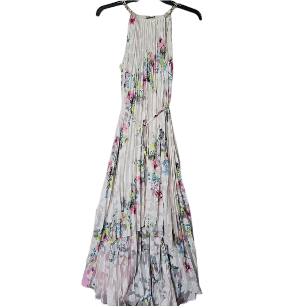Ted Baker Womens Threlin Pergola‎ Pleated High Low Dress Size 1